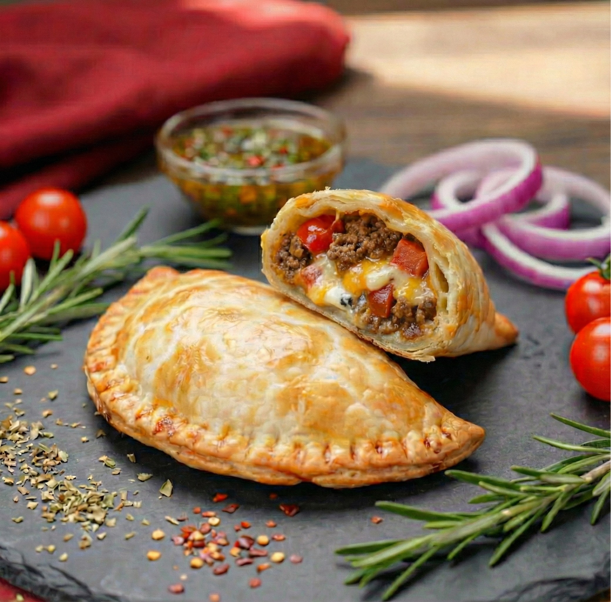 Beef and Cheese Empanada