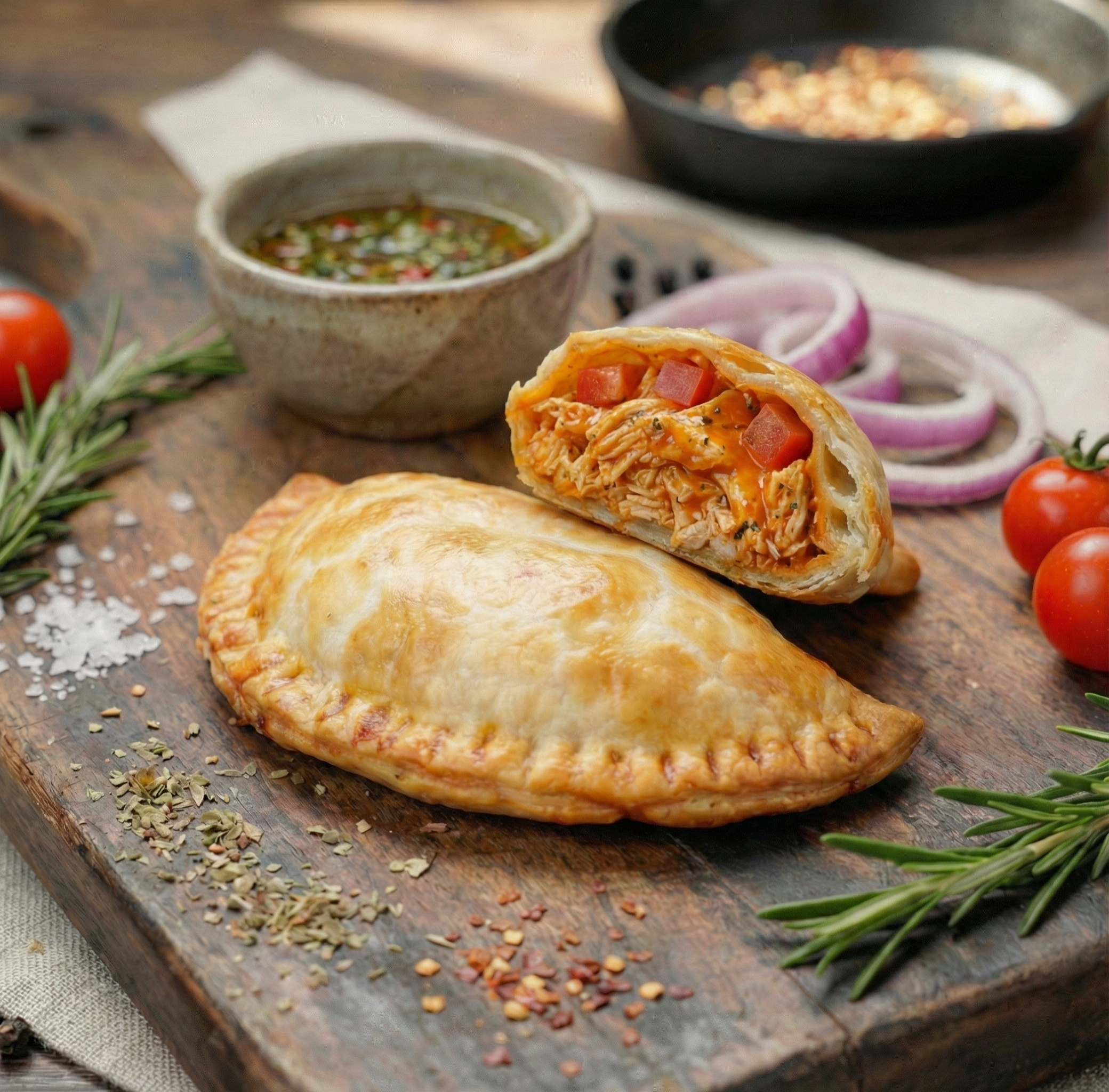 Signature Frozen Buffalo Chicken Empanada (Pack of 6)