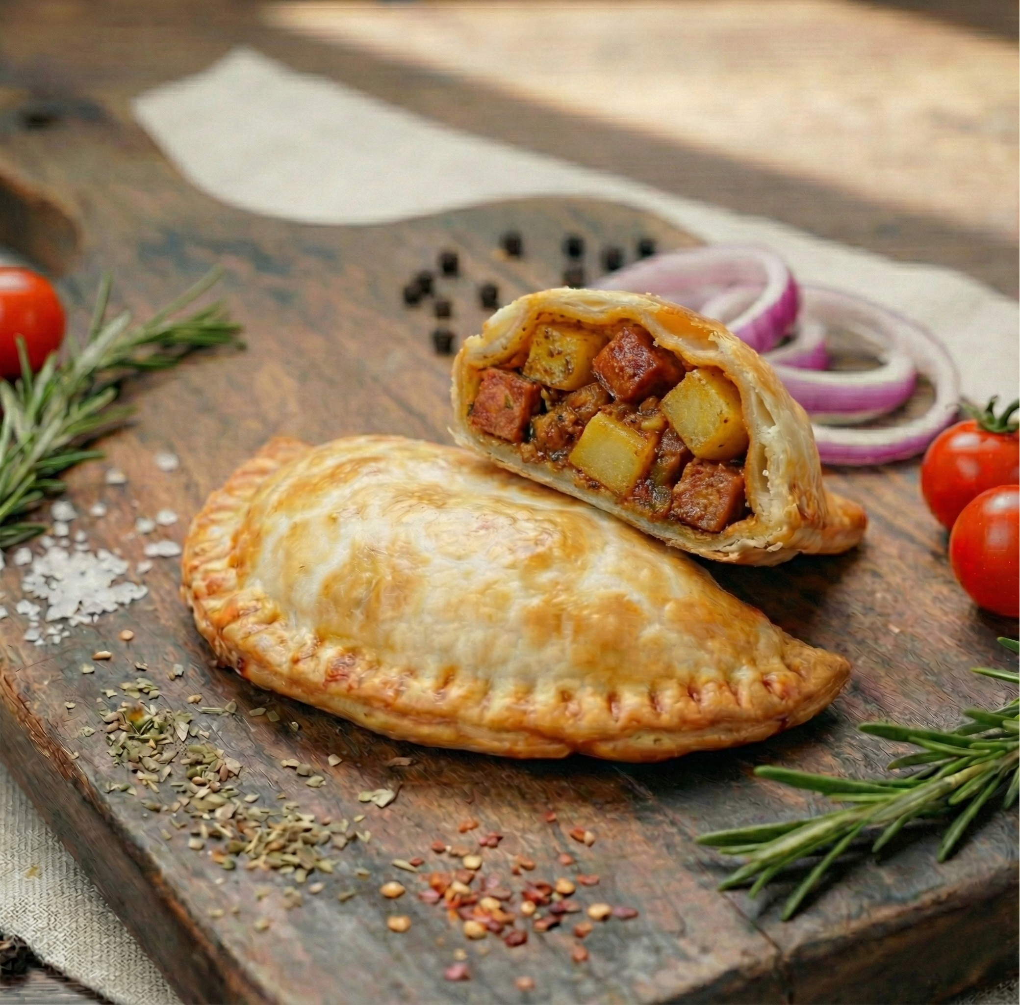 Chorizo Potato Empanada