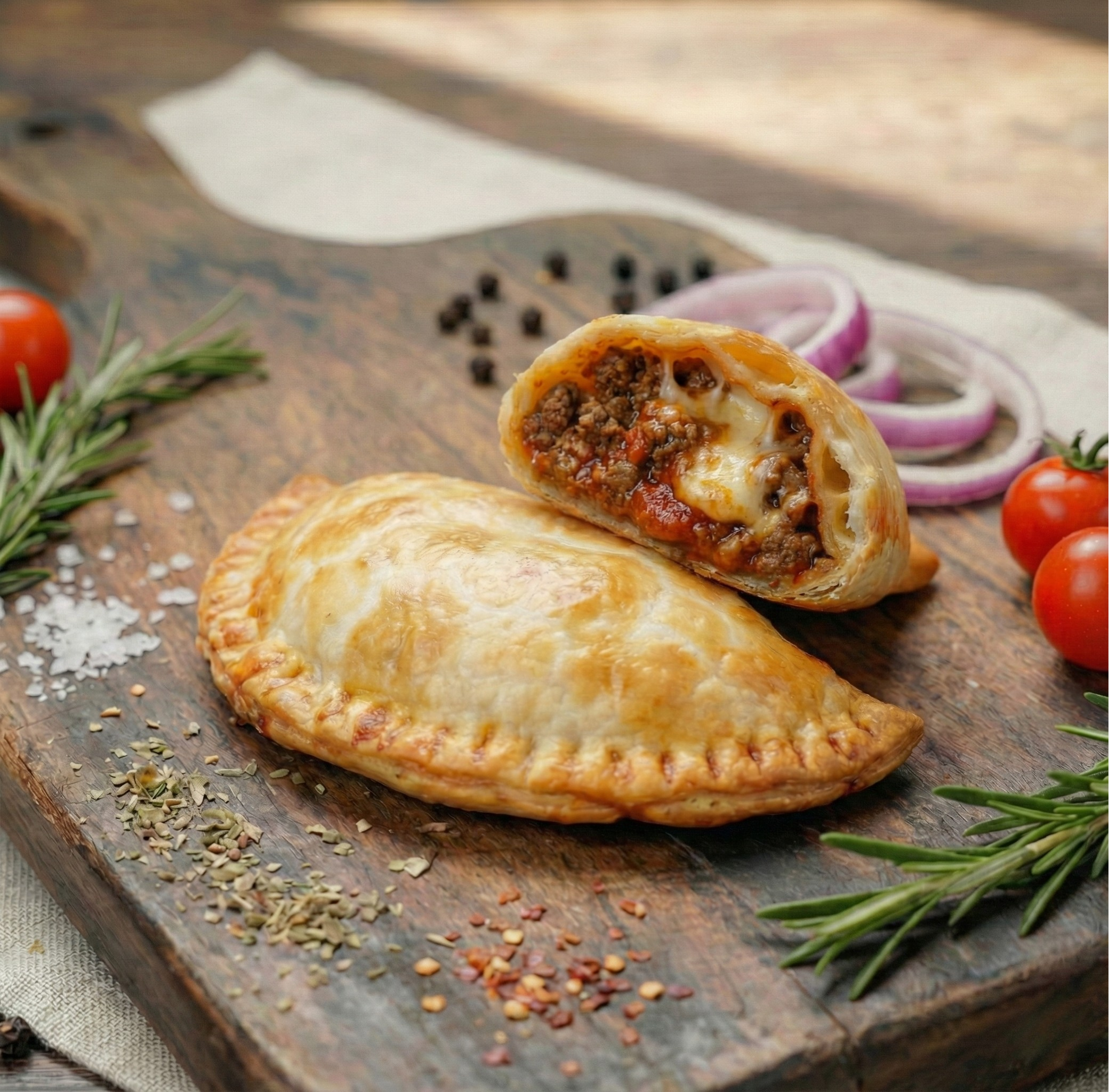 Meatball Parm Empanada